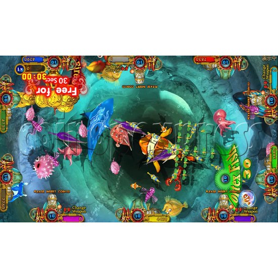 Ocean king 3 plus Dragon Lady of Treasures Fish Hunter Game board kit China release version - screen display 11