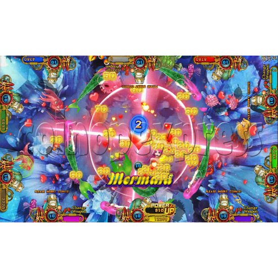Ocean king 3 plus Dragon Lady of Treasures Fish Hunter Game board kit China release version - screen display 16
