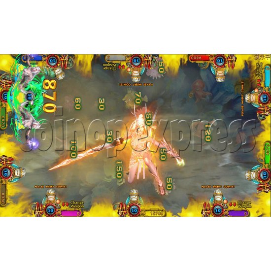 Ocean king 3 plus Dragon Lady of Treasures Fish Hunter Game board kit China release version - screen display 19