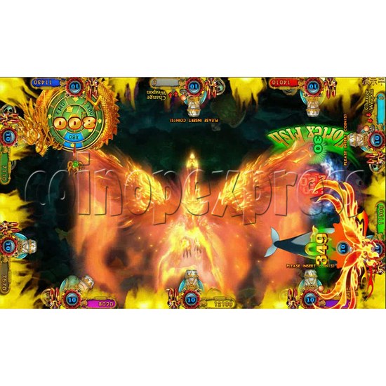 Ocean king 3 plus Fire Phoenix Fish Game Board Kit China Release Version - screen display 4