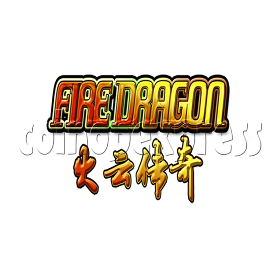 Fire Dragon Fish Game Full Game Board Kit - game logo