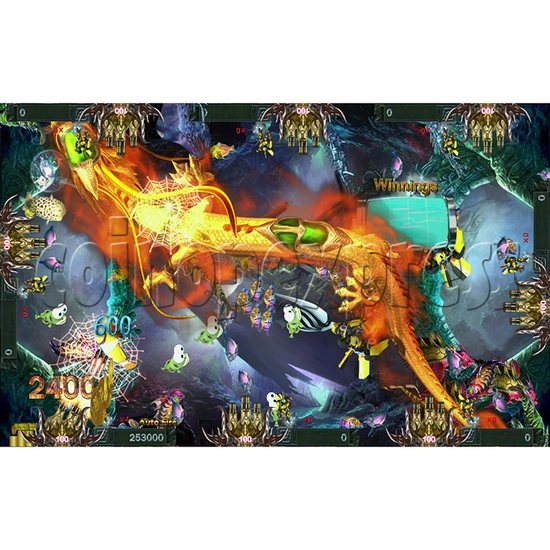 Fire Dragon Fish Game Full Game Board Kit - screen display 2