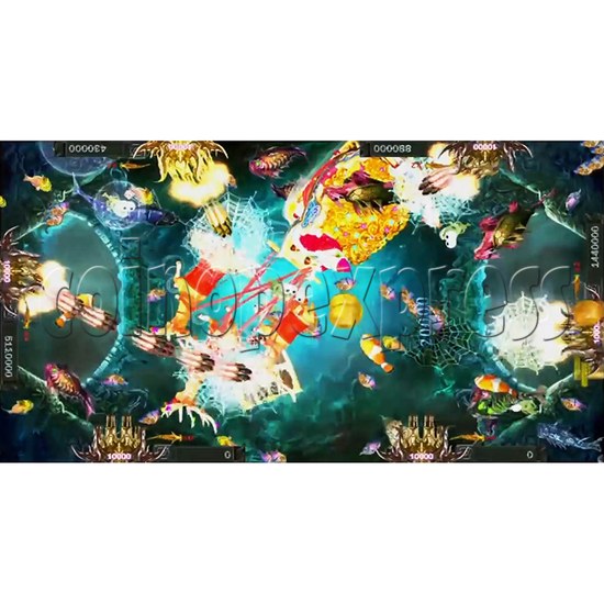 Santa Treasures Fish Arcade Game Full Game Board Kit - screen display 7