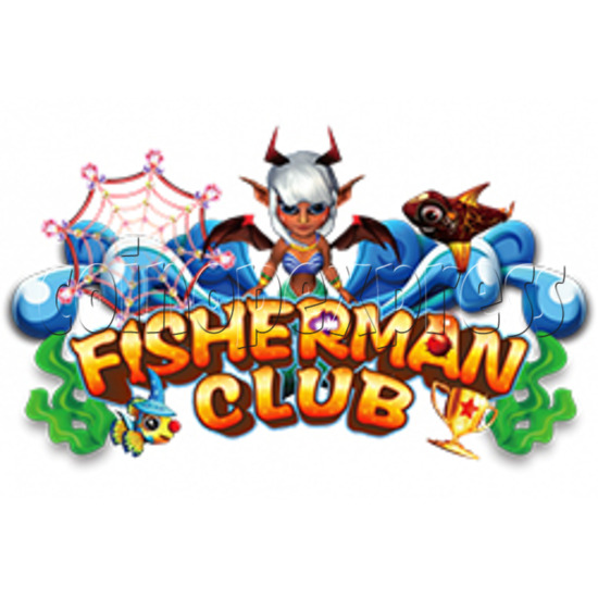 Fisherman Club Fish Game Board Kit China Release Version-game logo