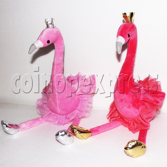 Flamingo Plush Toy 8 inch - front view