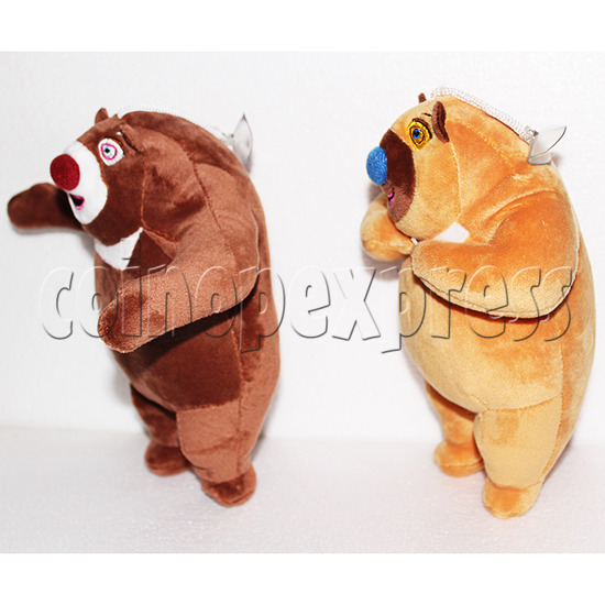 Bear and bear two Plush Toy 8 inch - angle view