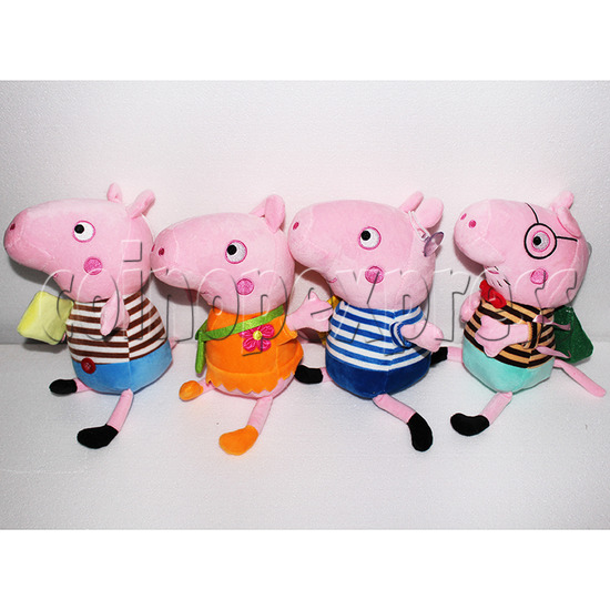 Peggy Pig Plush Toy 8 inch - angle view 1