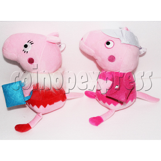 Peggy Pig Plush Toy 8 inch - angle view 3