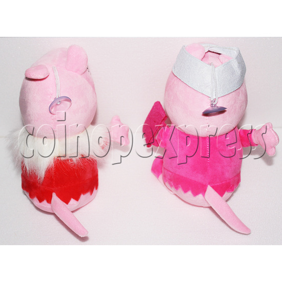 Peggy Pig Plush Toy 8 inch - back view 3