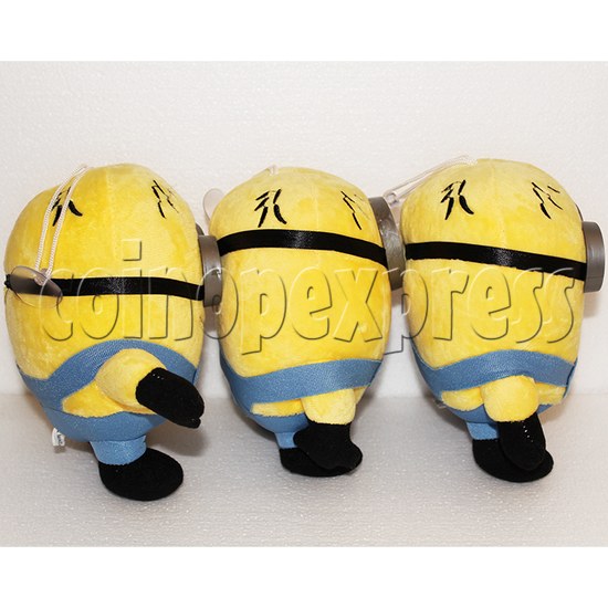 Yellow Henchman Plush Toy 8 inch - side view