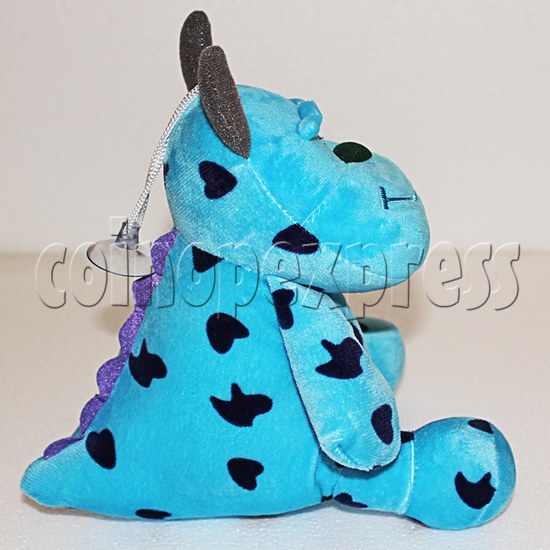 Shaggy Plush Toy 8 inch - side view