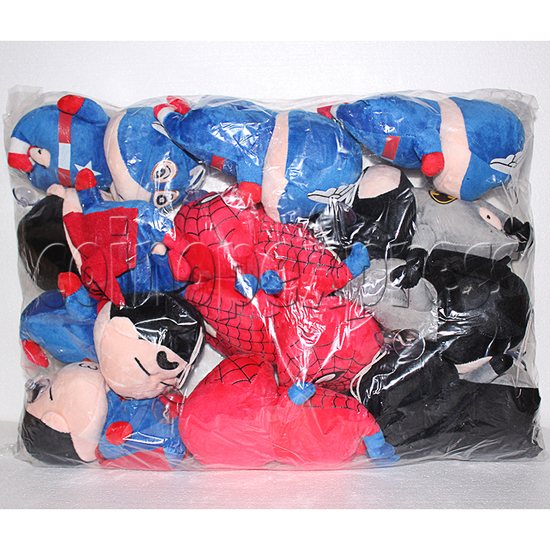 Standing Superman Plush Toy 8 inch - package