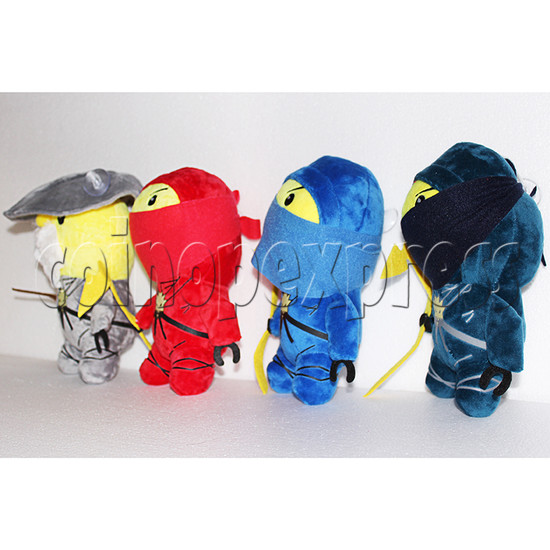 Little Ninja Plush Toy 8 inch - angle view