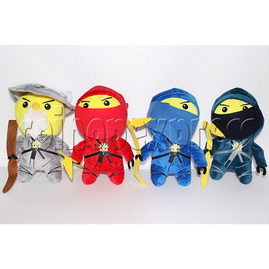 Little Ninja Plush Toy 8 inch - front view