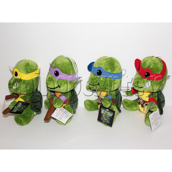 Super Tortoise Plush Toy 8 inch - angle view