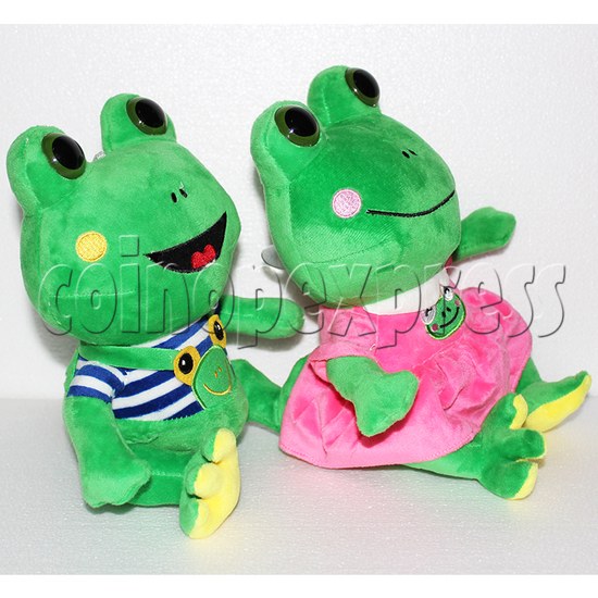 frog in car plush