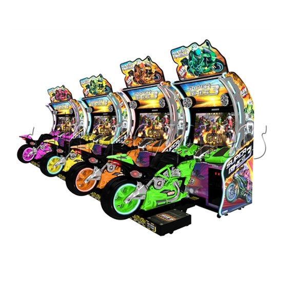 Super Bikes 3 Motorcycle Racing Arcade Game Machine- 4 colors for option