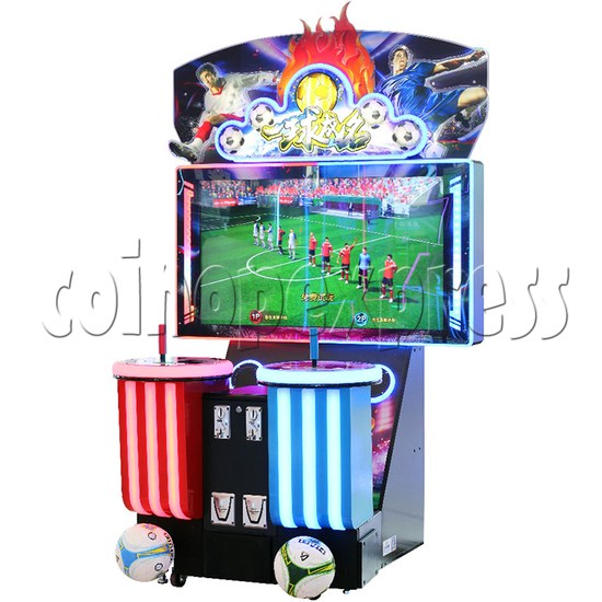Fantasy Soccer Sport Arcade Machine 2 Players - angle view