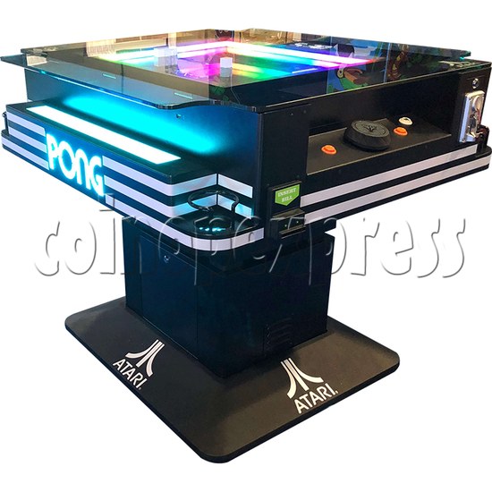 Atari PONG Cocktail Table Machine 2 Player - side view