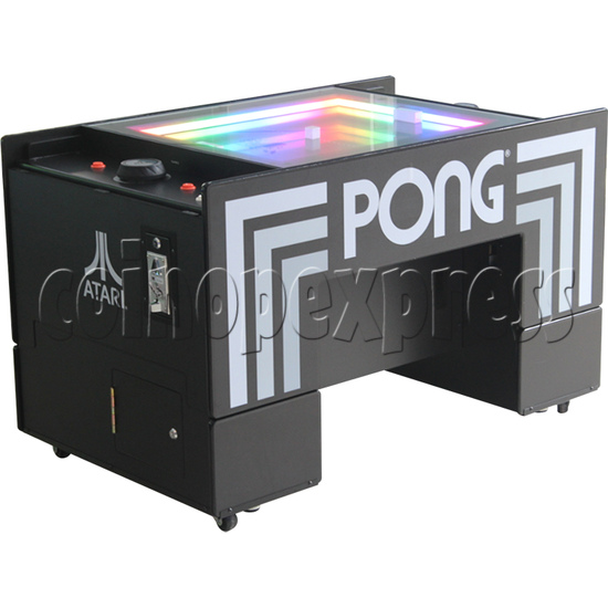 Atari PONG Table Arcade Machine Consumer Plus version - angle view