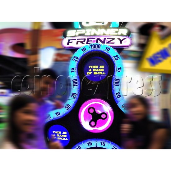 Spinner Frenzy Ticket Redemption Machine - playground view 2