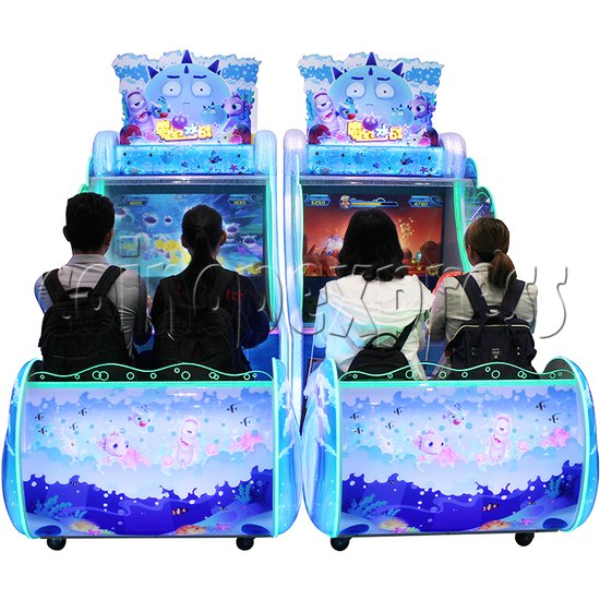 Water Fantasy Ticket Redemption Arcade Machine - front view