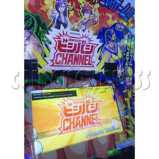 Bishi Bashi Channel Arcade Machine - screen