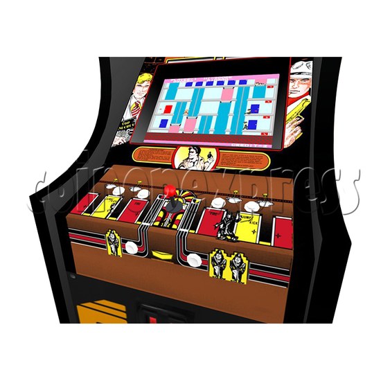 Elevator Action Twin Arcade Machine - playfield