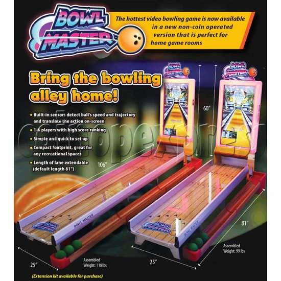 Bowling Master Regular Bowling Machine Home Version - catalogue