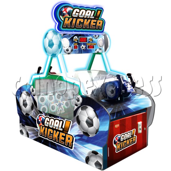 Goal Kicker Ball Shooting Ticket Redemption Arcade Machine - side view 1