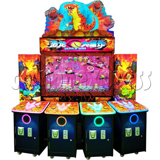 Legend Of Dinosaurs 2 Ticket Redemption Arcade Machine - front view