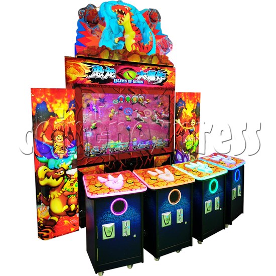 Legend Of Dinosaurs 2 Ticket Redemption Arcade Machine - left view