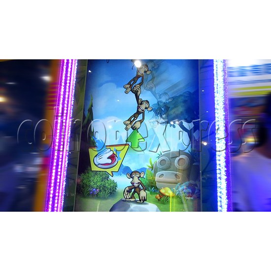 Monkey Swings Ticket Redemption Arcade Machine - game start