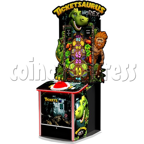 Ticketsaurus &amp; Rex 43 inch Ticket Redemption Machine