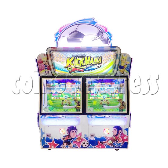 Kick Mania Soccer Game Ticket Redemption Arcade Machine - front view