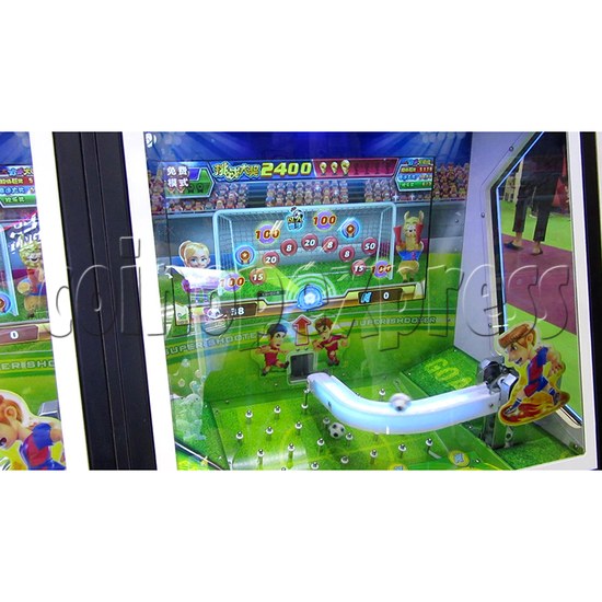 Kick Mania Soccer Game Ticket Redemption Arcade Machine - playfield