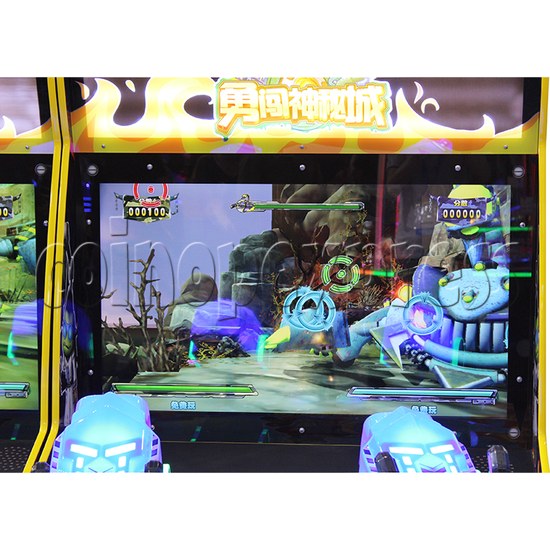 Mystery Town Shooting Game Ticket Redemption Arcade Machine - screen display 2