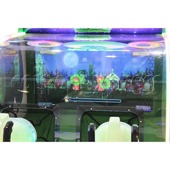 Pea Shooter 2 Ball Shooting Ticket Redemption Arcade Machine - screen display 2