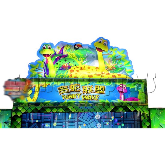 Funky Snake Ticket Redemption Arcade Machine 4 Players - header