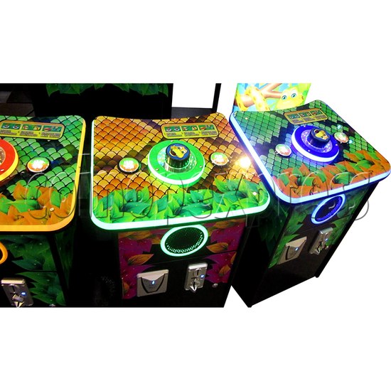 Funky Snake Ticket Redemption Arcade Machine 4 Players - control panel