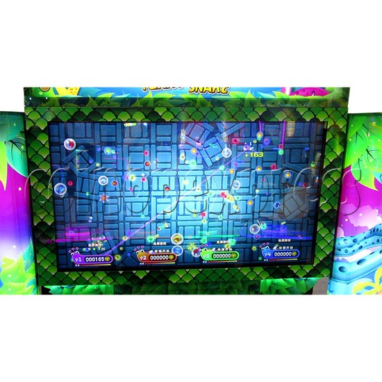 Funky Snake Ticket Redemption Arcade Machine 4 Players - screen display 1