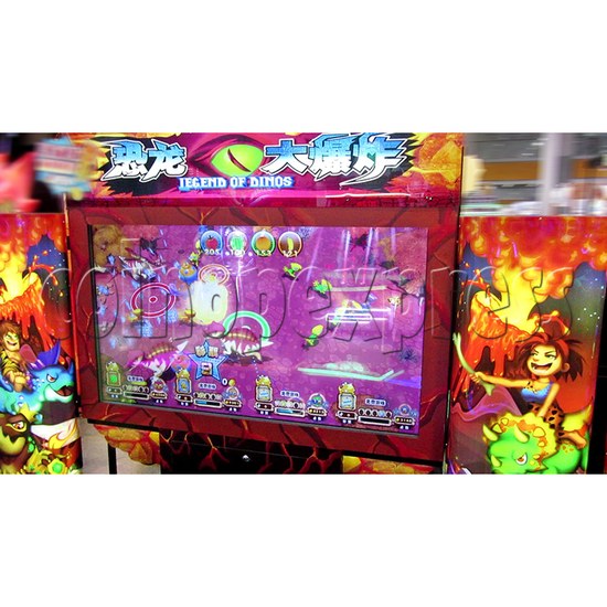 Legend Of Dinosaurs 2 Ticket Redemption Arcade Machine - screen display 1