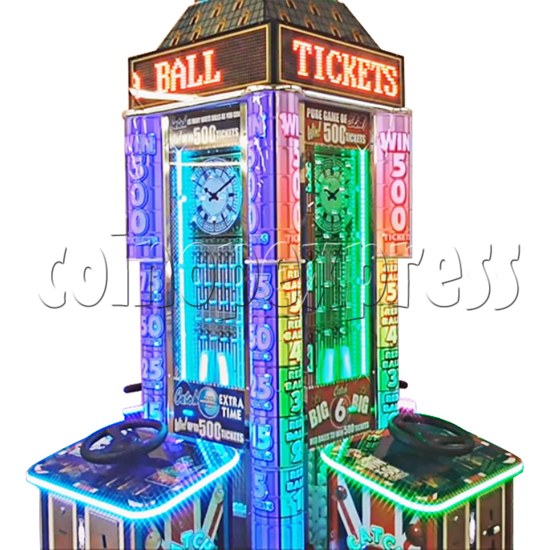 Can You Beat Ben 4 Player Ticket Redemption Machine - playfield