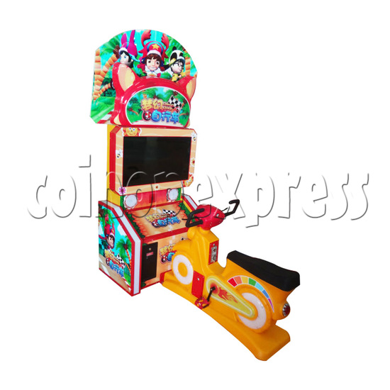 Mini Bike Sport Game Machine For Kid - left view