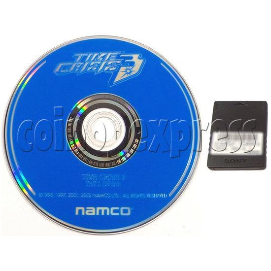 Time Crsis 3 Software CD with Security Dongle