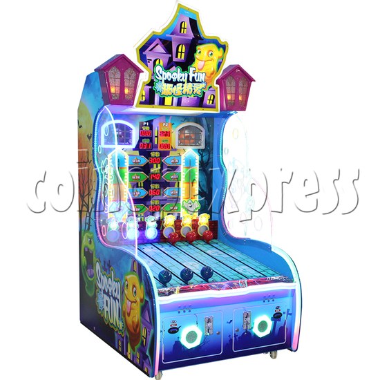 Spooky Fun Ticket Redemption Arcade Machine - left view