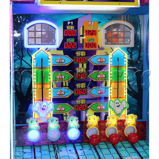 Spooky Fun Ticket Redemption Arcade Machine - playfield