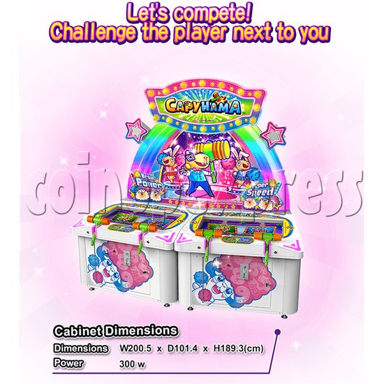 Capy Hama Hammer Ticket Redemption Arcade Machine - catalogue 1