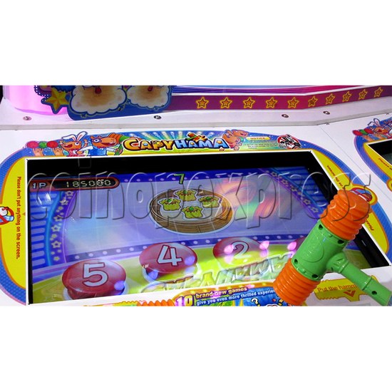 Capy Hama Hammer Ticket Redemption Arcade Machine - screen display 1