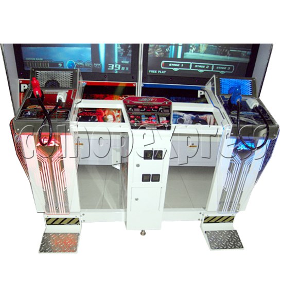 Time Crisis 4 DX twin machine Asia version - control panel